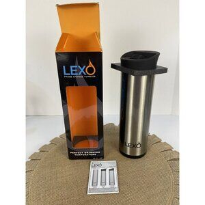 LEXO Water Bottle Tumbler Deluxe Slide Seal Lid NEW, Keeps Constant Temperature